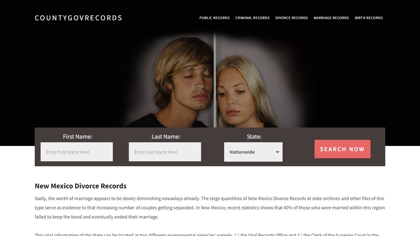 New Mexico Divorce Records | Enter Name and Search|14 Days Free